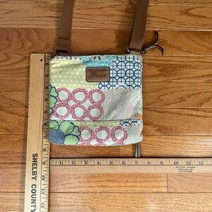Fossil Floral Crossbody
